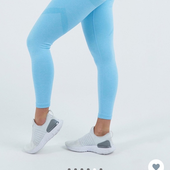 TLF React Seamless Gym Leggings, Navy Heather, size Small. New without tags. - Picture 4 of 9